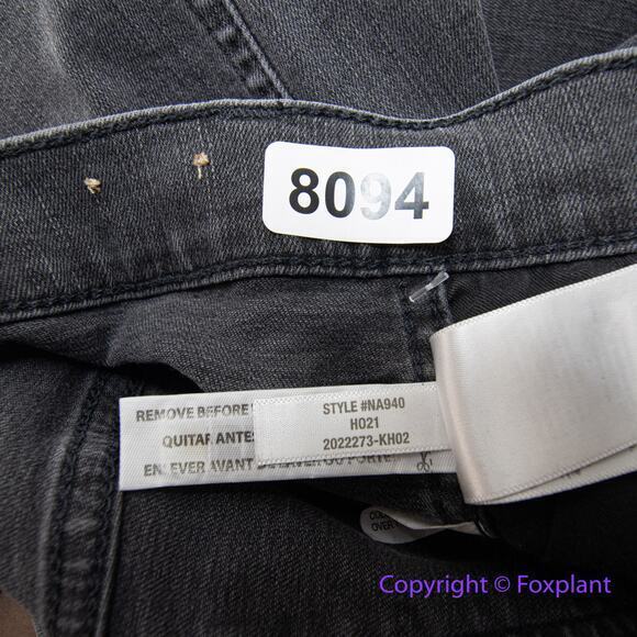NEW Madewell Stovepipe Jeans in Banberry Wash: Raw-Hem Edition, 27 - Picture 15 of 15